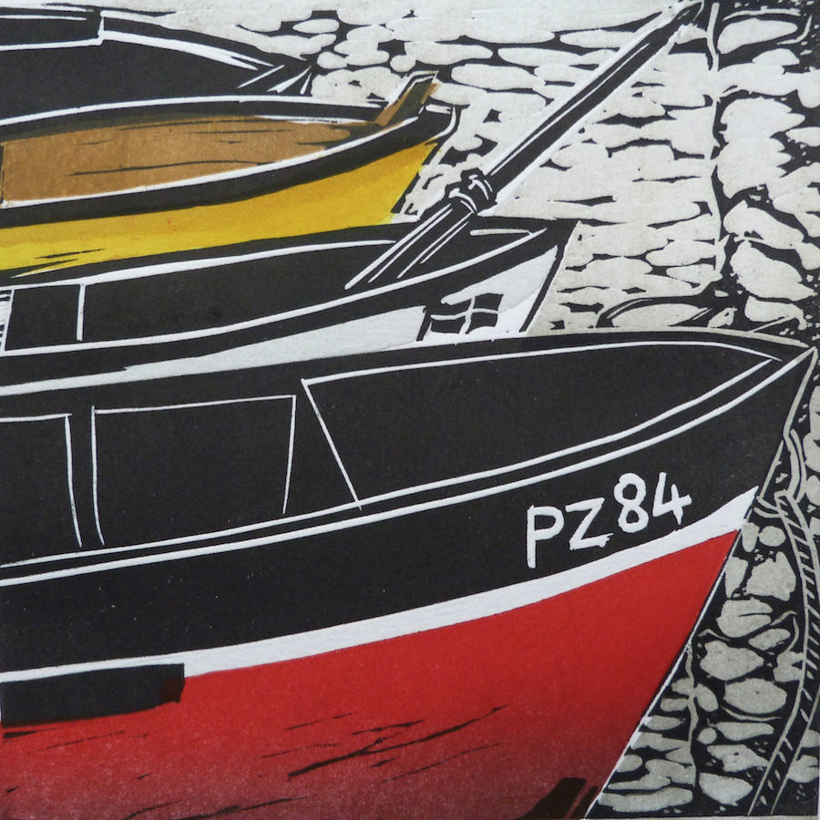 Cornish Crabbers © Louise Scammell 2015